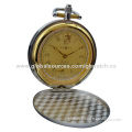 Gold Mechanical Automatic Pocket Watches, Swiss Automatic Movement 9011, 316L Stainless Steel Case